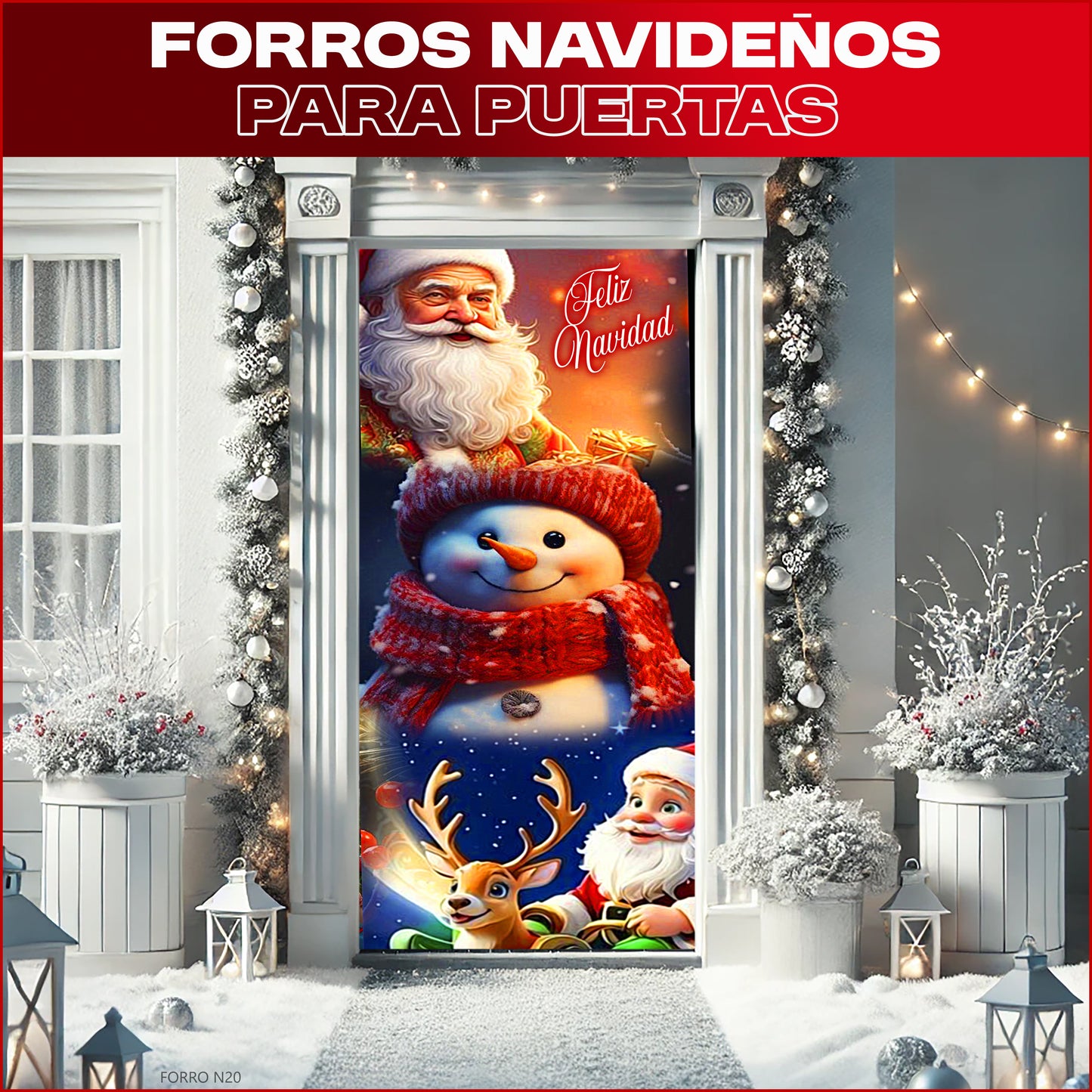 🎄 NUEVOS FORROS NAVIDEÑOS 🎄 N 20