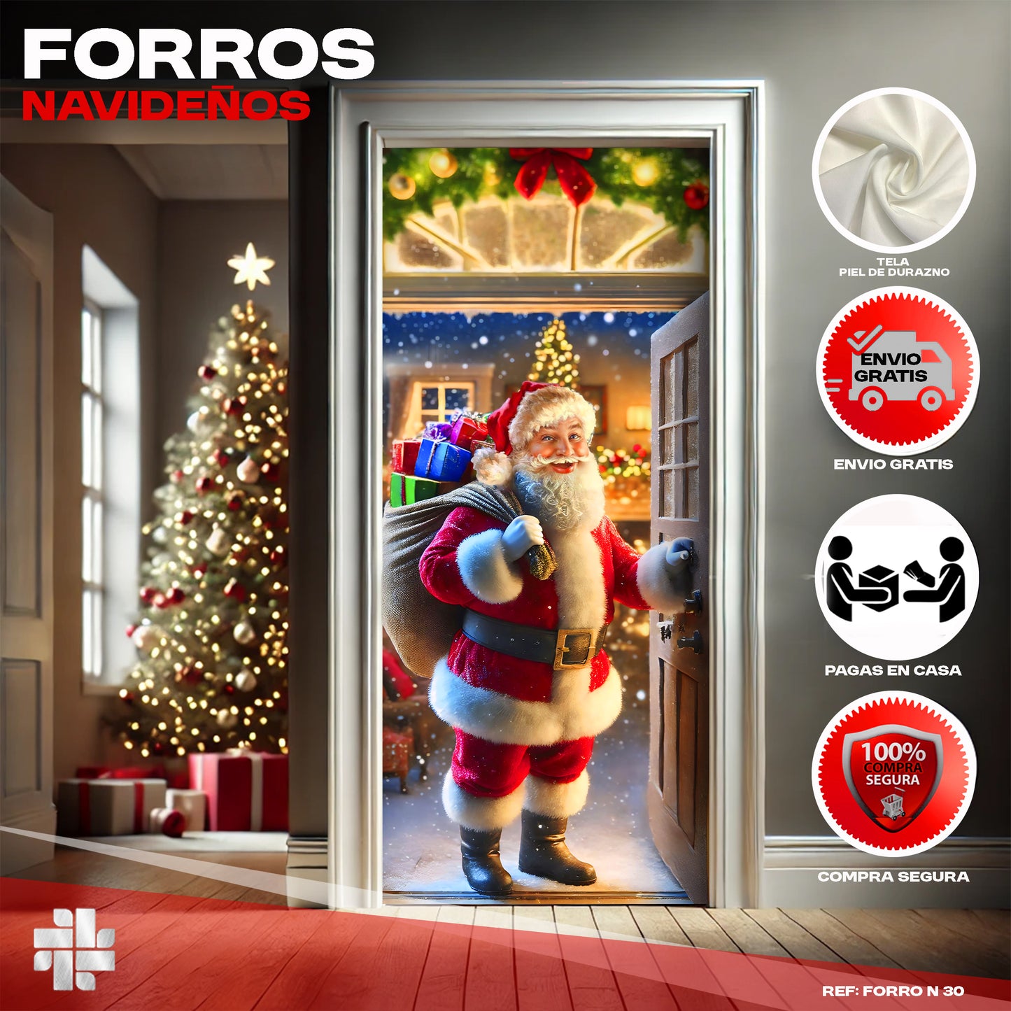 🎄 NUEVOS FORROS NAVIDEÑOS 🎄 N30