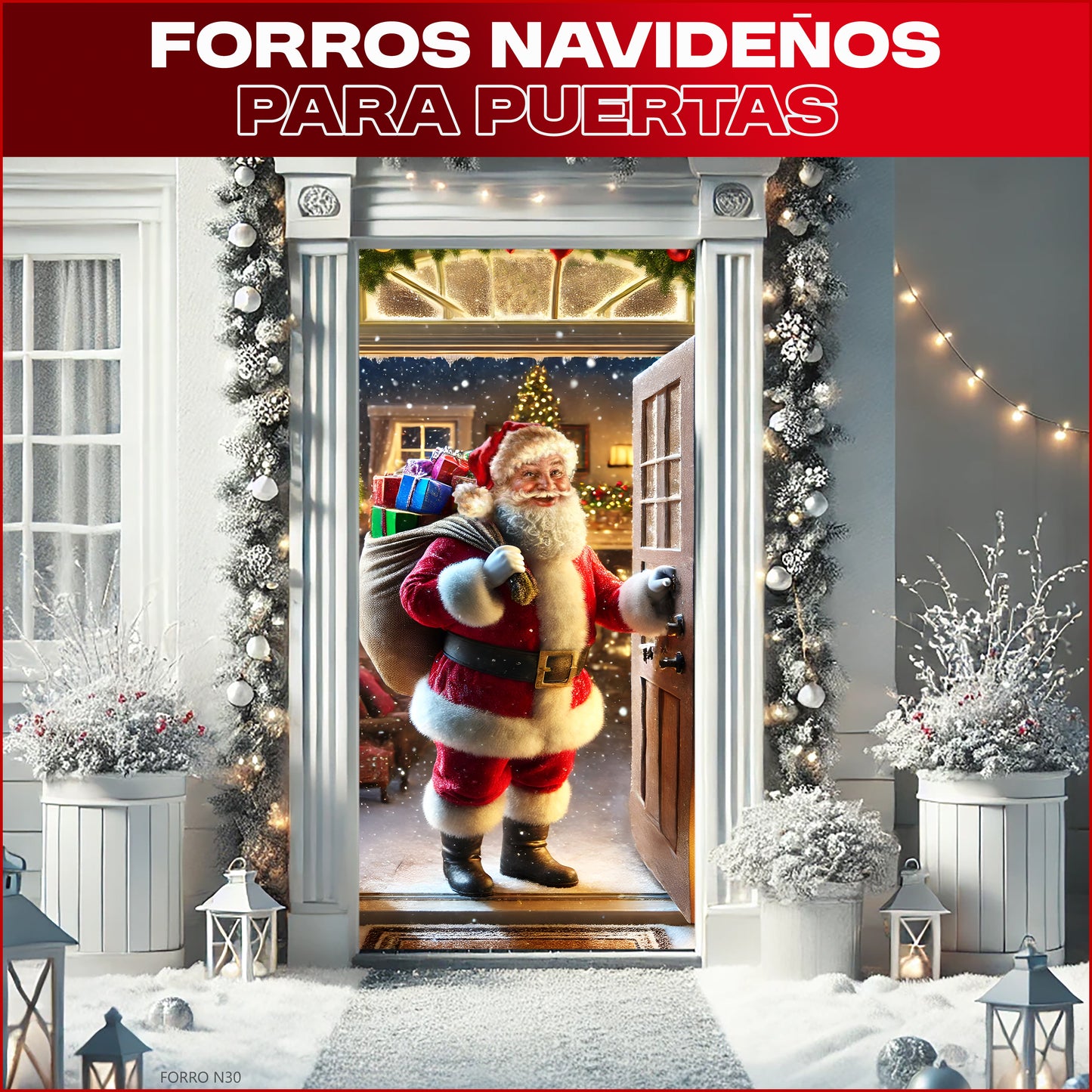 🎄 NUEVOS FORROS NAVIDEÑOS 🎄 N30