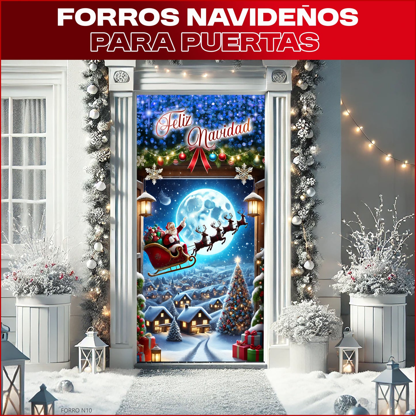 🎄 NUEVOS FORROS NAVIDEÑOS 🎄 N10