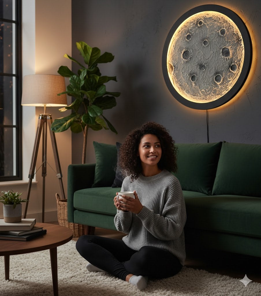 🌕 LUNA DECORATIVA - 70*70CM 🌕