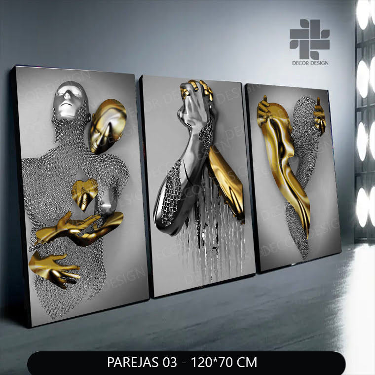 PAREJAS 03 - 3 PZ 120*70 CM