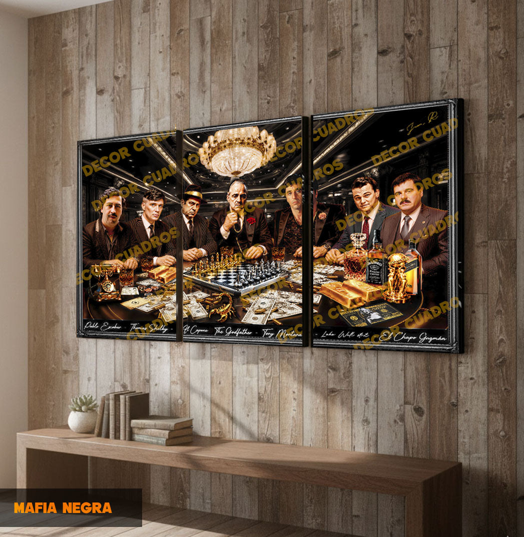 MAFIA NEGRA - 120*70cm