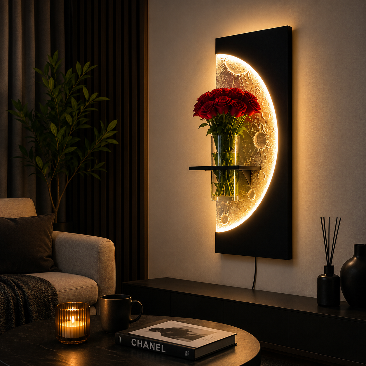 Luna floral - 70*40 CM