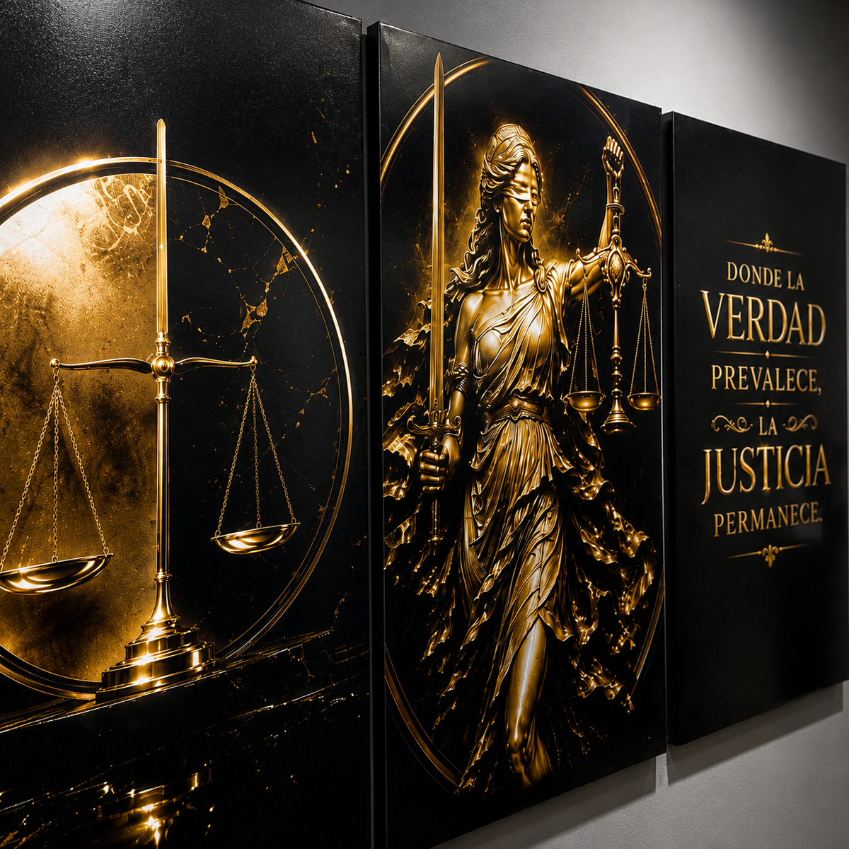 LEY Y ORDEN - 120*70 CM