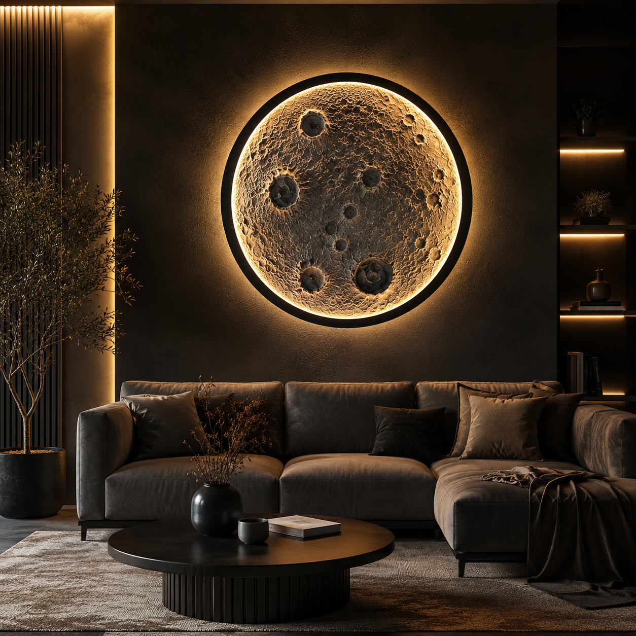 🌕 LUNA DECORATIVA - 70*70CM 🌕