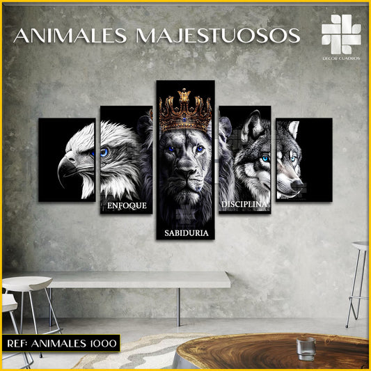 ANIMALES MAJESTUOSO - 120*70 CM