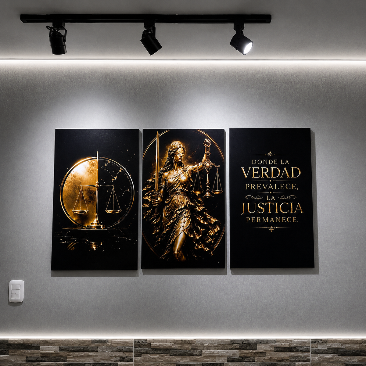 LEY Y ORDEN - 120*70 CM