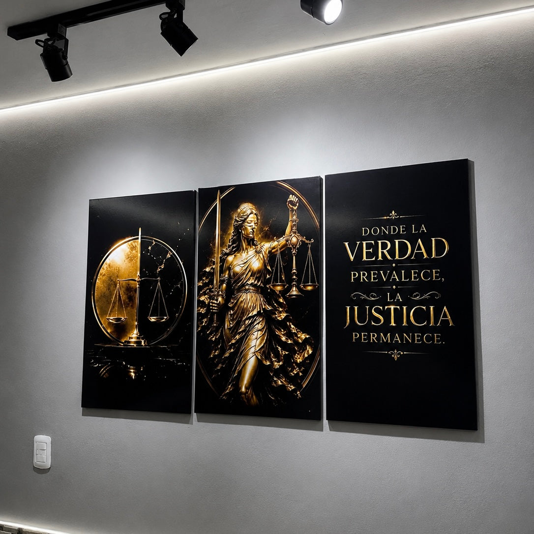 LEY Y ORDEN - 120*70 CM