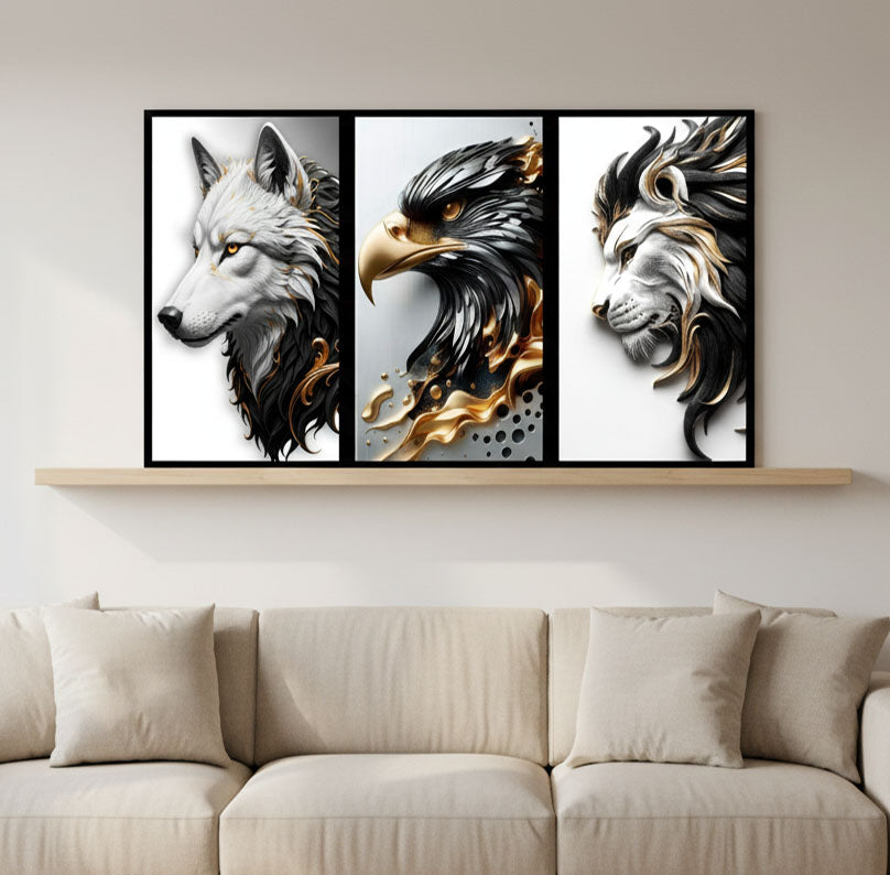 ANIMALES  - 120*70 CM - REF 400