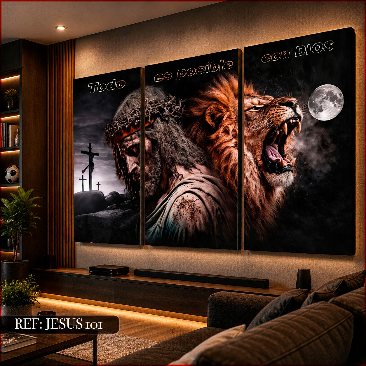 JESUS 101 – MEDIDA 120*70 CM