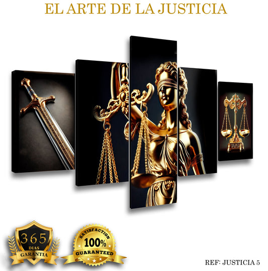 JUSTICIA 5 - 120*70 CM