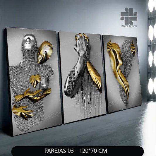 PAREJAS 03 - 3 PZ 120*70 CM