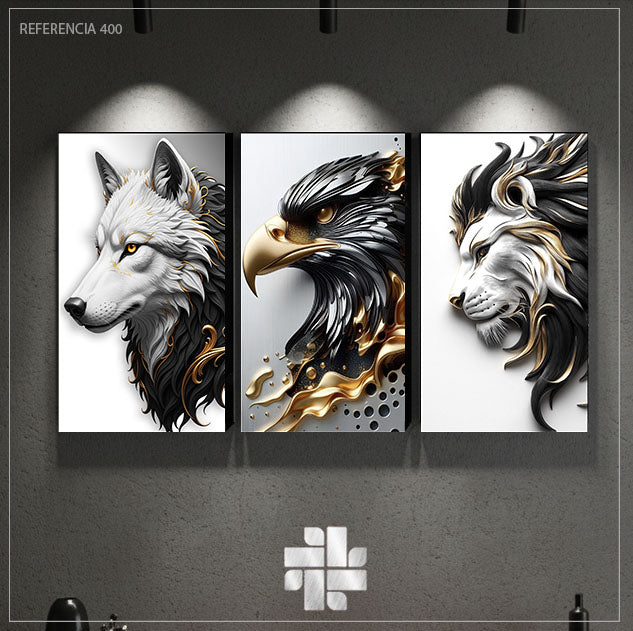 ANIMALES  - 120*70 CM - REF 400