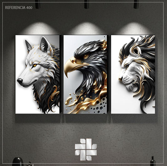 ANIMALES  - 120*70 CM - REF 400