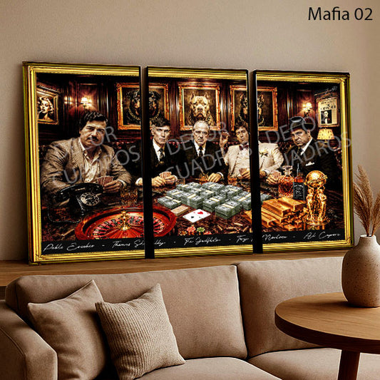 MAFIA 02 - 3 PIEZAS - 120X70CM
