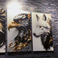 ANIMALES  - 120*70 CM - REF 400